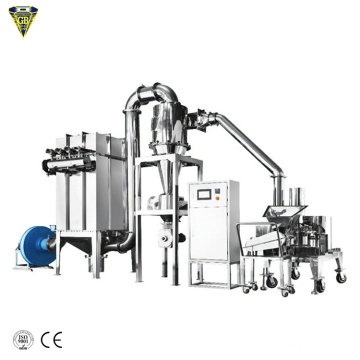 carob pods powder grinder making line processing machinery machine